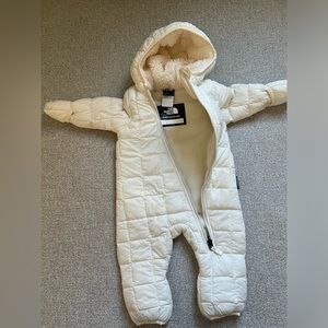 North face thermoball 3-6 months baby snowsuit